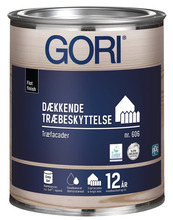 GORI 606 dækkende træbeskyttelse kulsort 0,75 liter